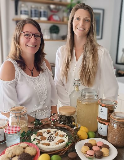 Emeline et Adeline Ateliers de pâtisserie et de conservation Charente France
