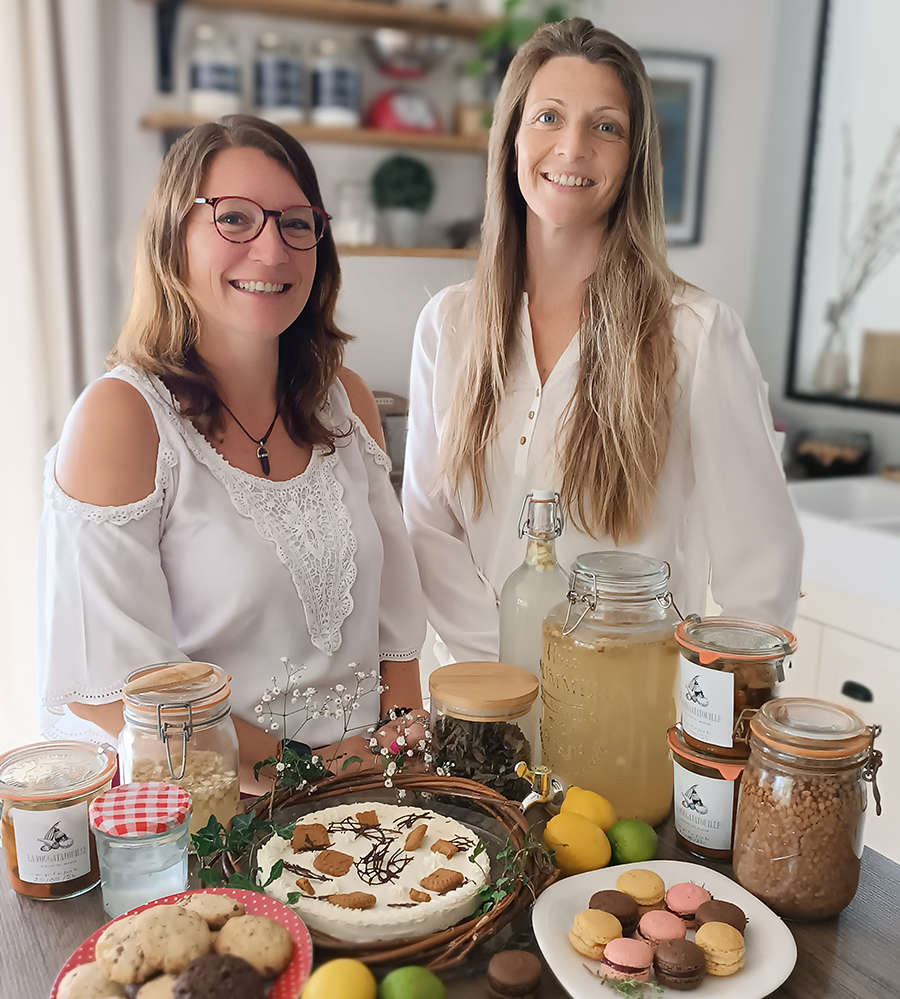 Emeline et Adeline Ateliers de pâtisserie et de conservation Charente France