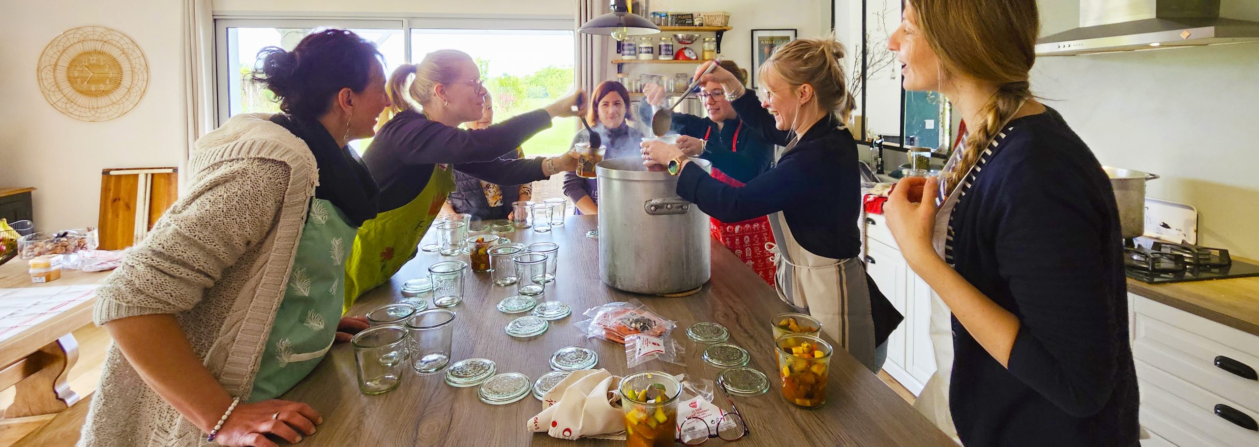 Preserving workshop Charente France